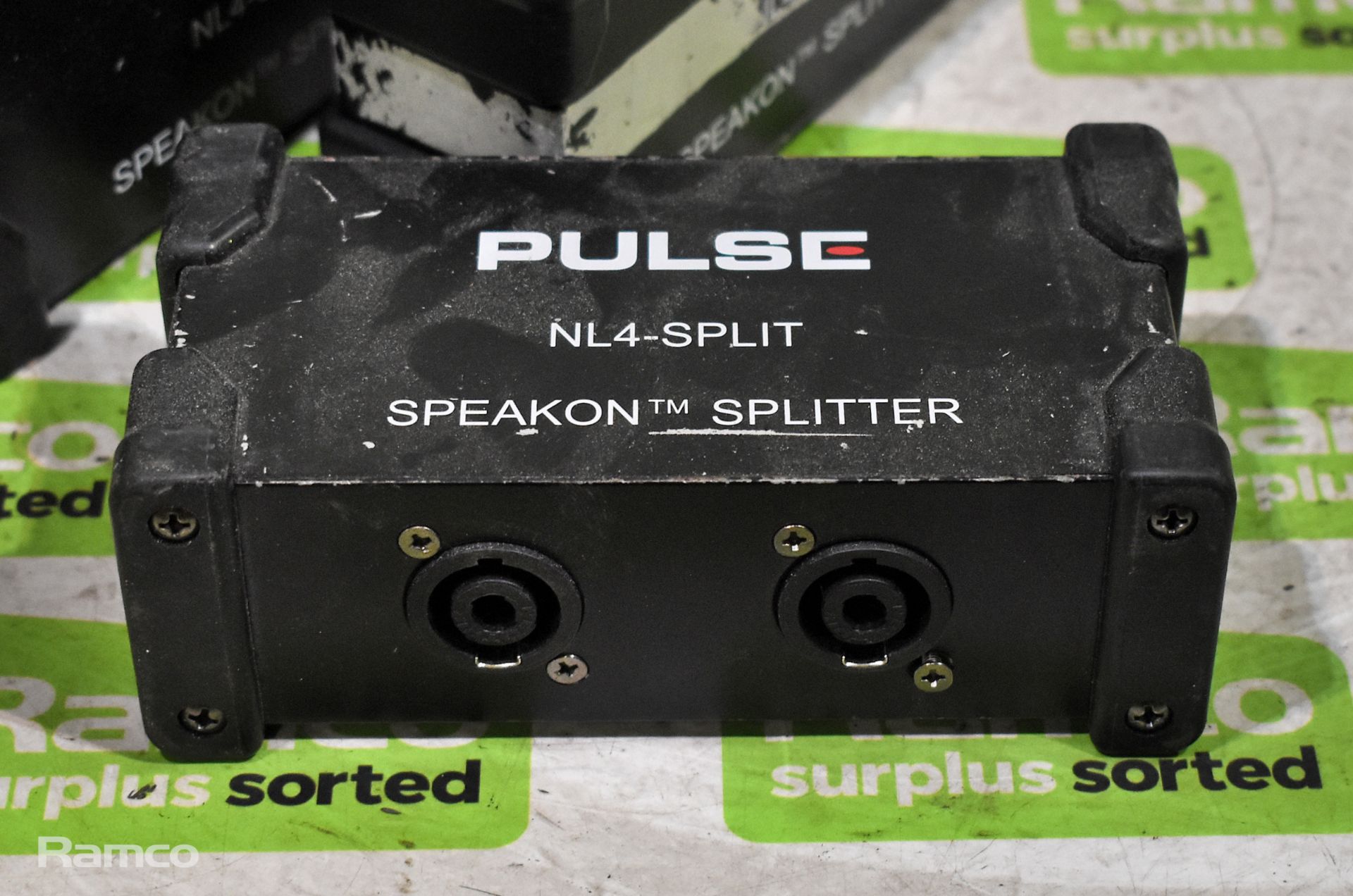 8x Pulse NL4-SPLIT Speakon splitter boxes - L 150 x W 80 x H 50mm - Bild 3 aus 3