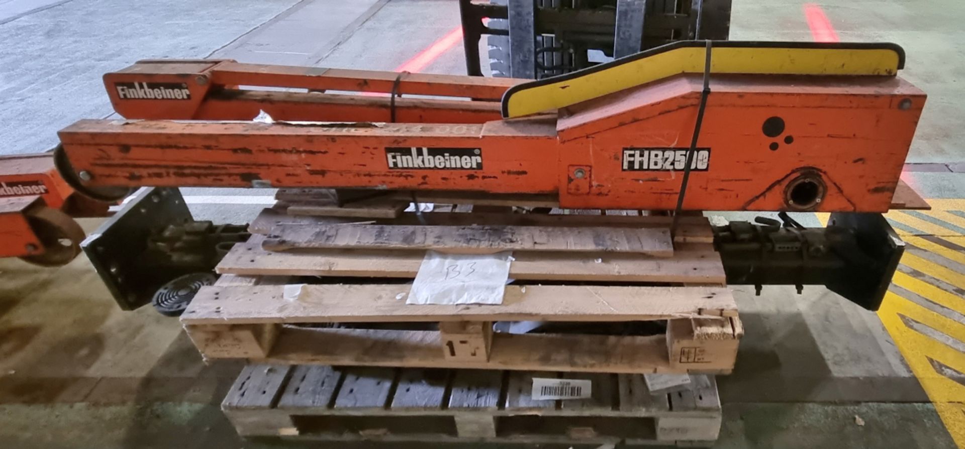 Finkbeiner FHB2500 mobile vehicle lift - 2500kg capacity - 1994 model - serial number 110-71-94 - Bild 5 aus 7