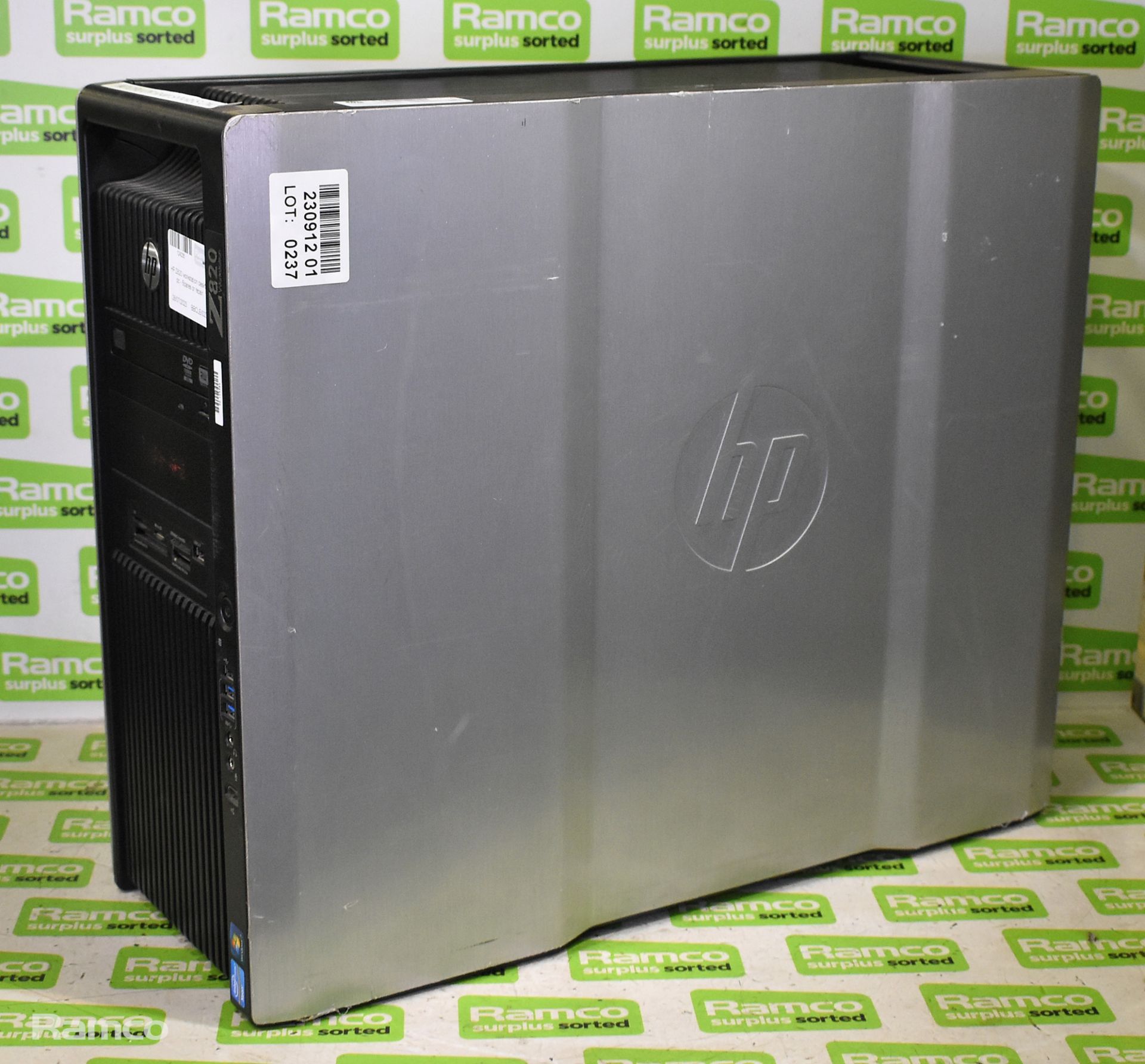 HP Z820 workstation desktop pc - no hard drive - spares or repair