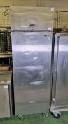 Foster stainless steel upright fridge - W 700 x D 800 x H 2090 mm