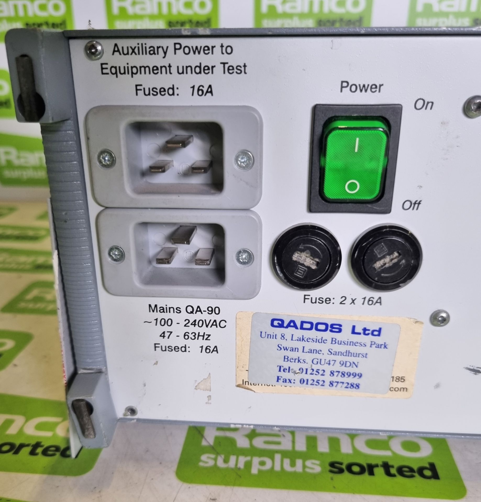 Metron QA-90 medical safety pat tester - Bild 7 aus 9