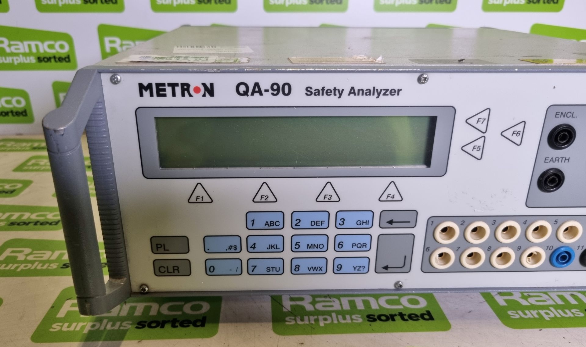 Metron QA-90 medical safety pat tester - Bild 3 aus 9