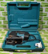 Makita 4340CT electric jigsaw in hard plastic case - 110V