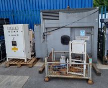 VM System diesel generator with cabinet - cabinet dimensions - W 2300 x D 1700 x H 2150mm