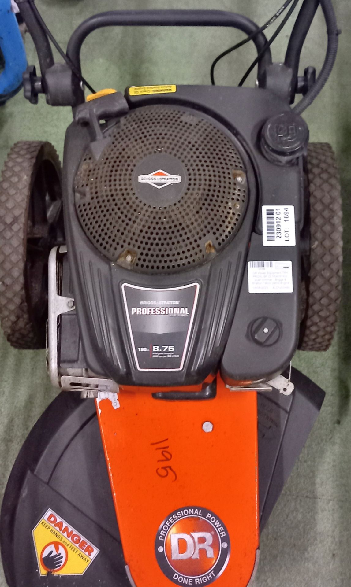 DR Power Equipment TR4 PRO XL SP (3.7KW/37KG) push trimmer - Briggs & Stratton 190cc petrol engine - Bild 5 aus 12