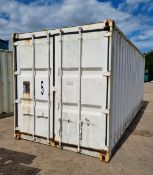 20 foot shipping container with fitted Auto Reel CJ3000 cable drum jacks, ramp