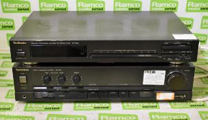 Technics SU-600 Stereo integrated amplifier - 240V 60/60Hz - L 430 x W 240 x H 100mm, Technics ST-61