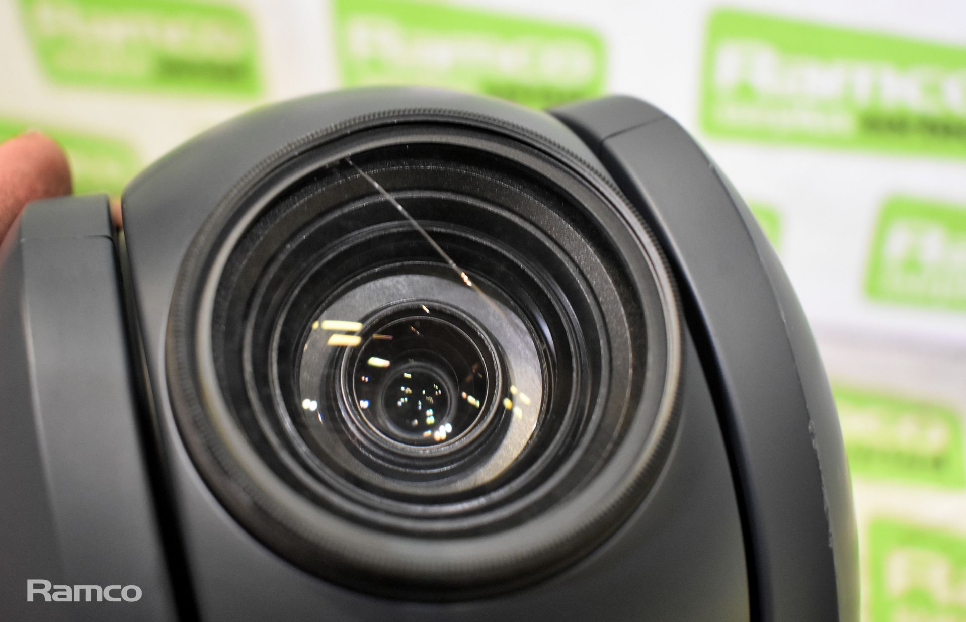 DataVideo PTC-140 HD PTZ IP streaming camera (crack on lens as pictured) - Image 3 of 6