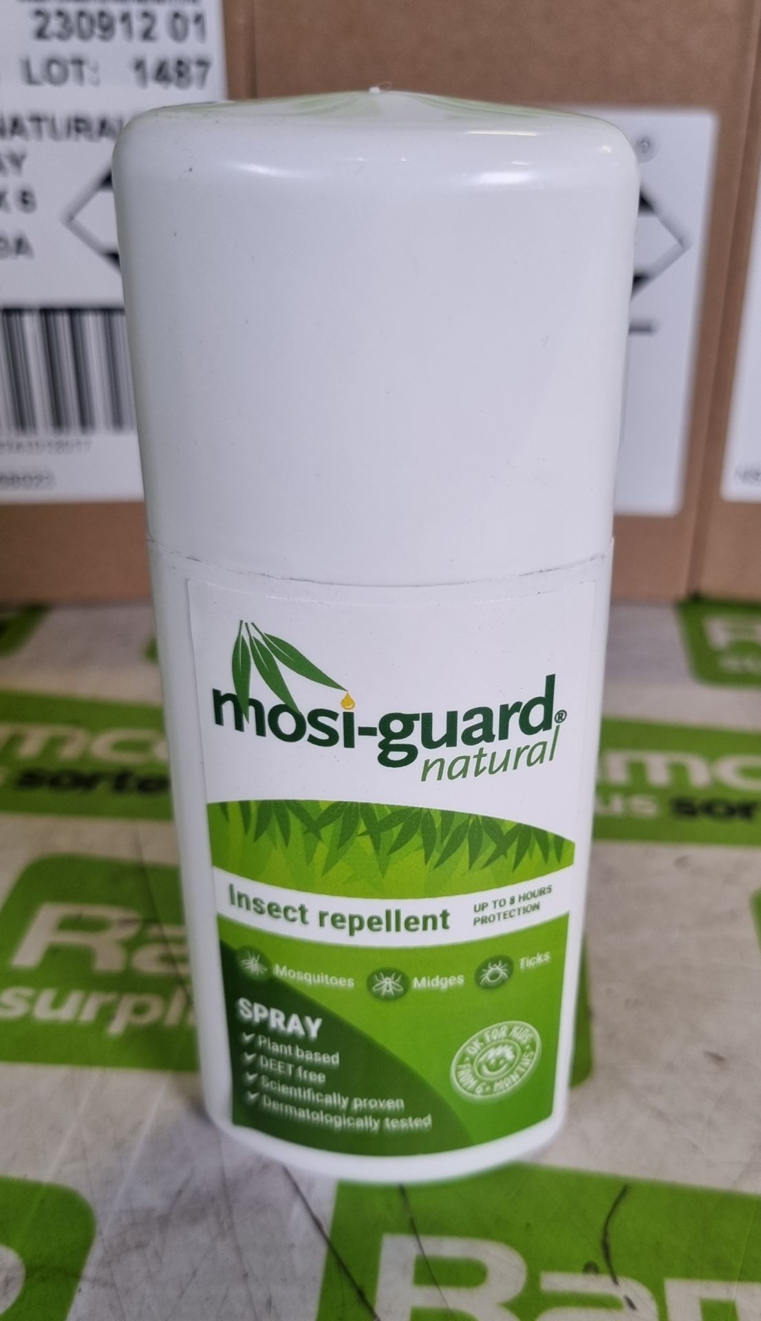 4x boxes of Mosi-Guard Natural Spray 75ml - 6 per box - Image 4 of 5