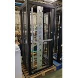 Menkels Equinox Server cabinet - L 1020 x W 800 x H 2200 - incomplete - MIGHT BE TOO TALL FOR TRUCK