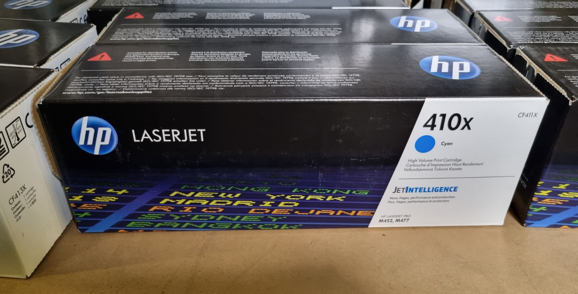 HP laserjet toner cartridges 410X cyan,magenta, yellow, 80A & 61X black - Bild 4 aus 8