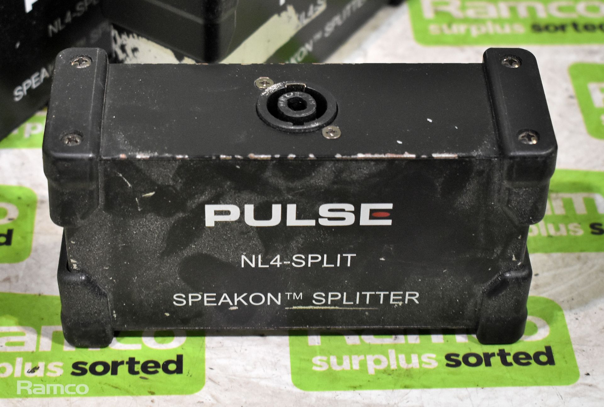 8x Pulse NL4-SPLIT Speakon splitter boxes - L 150 x W 80 x H 50mm - Bild 2 aus 3