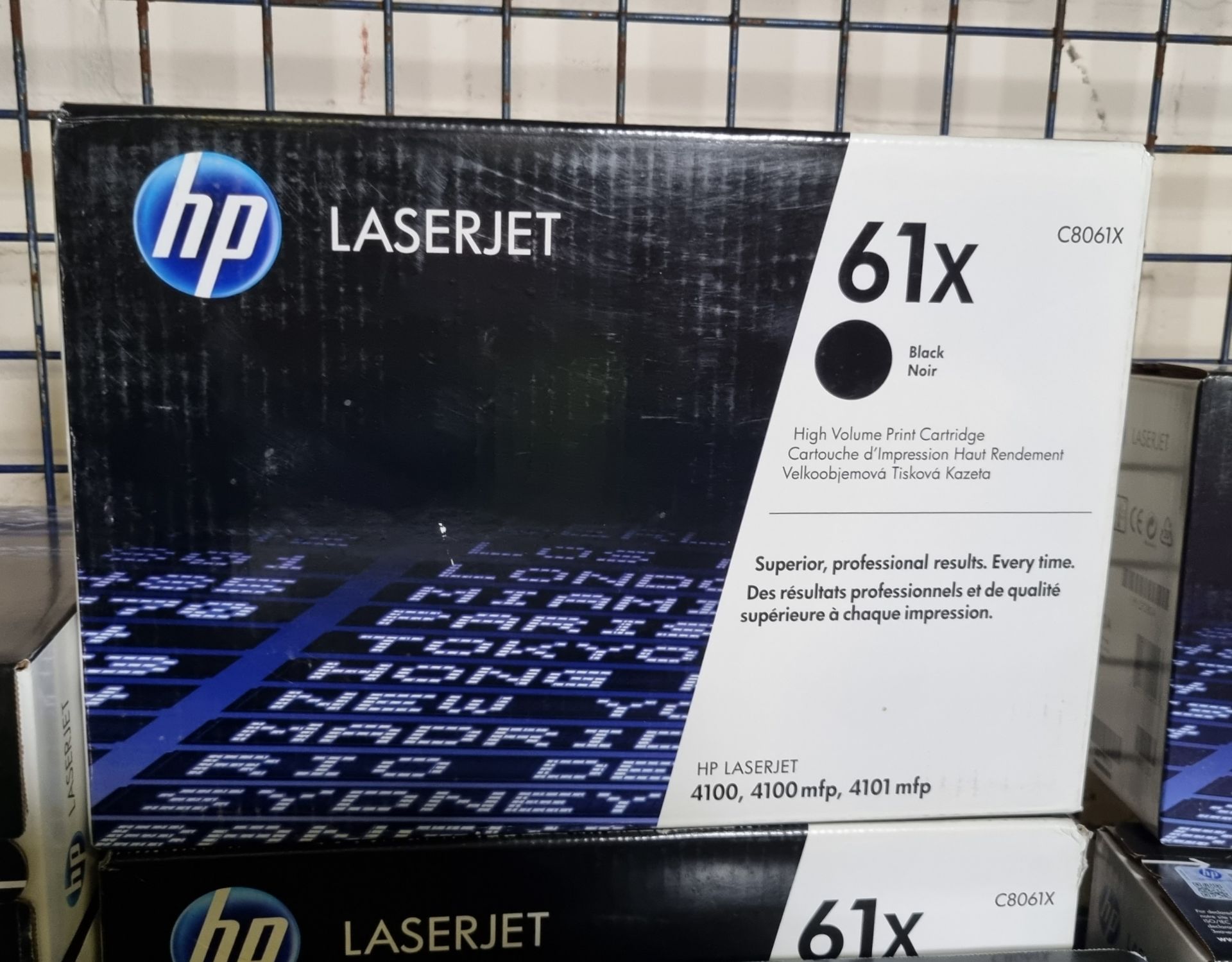 HP laserjet toner cartridges 410X cyan,magenta, yellow, 80A & 61X black - Bild 7 aus 8