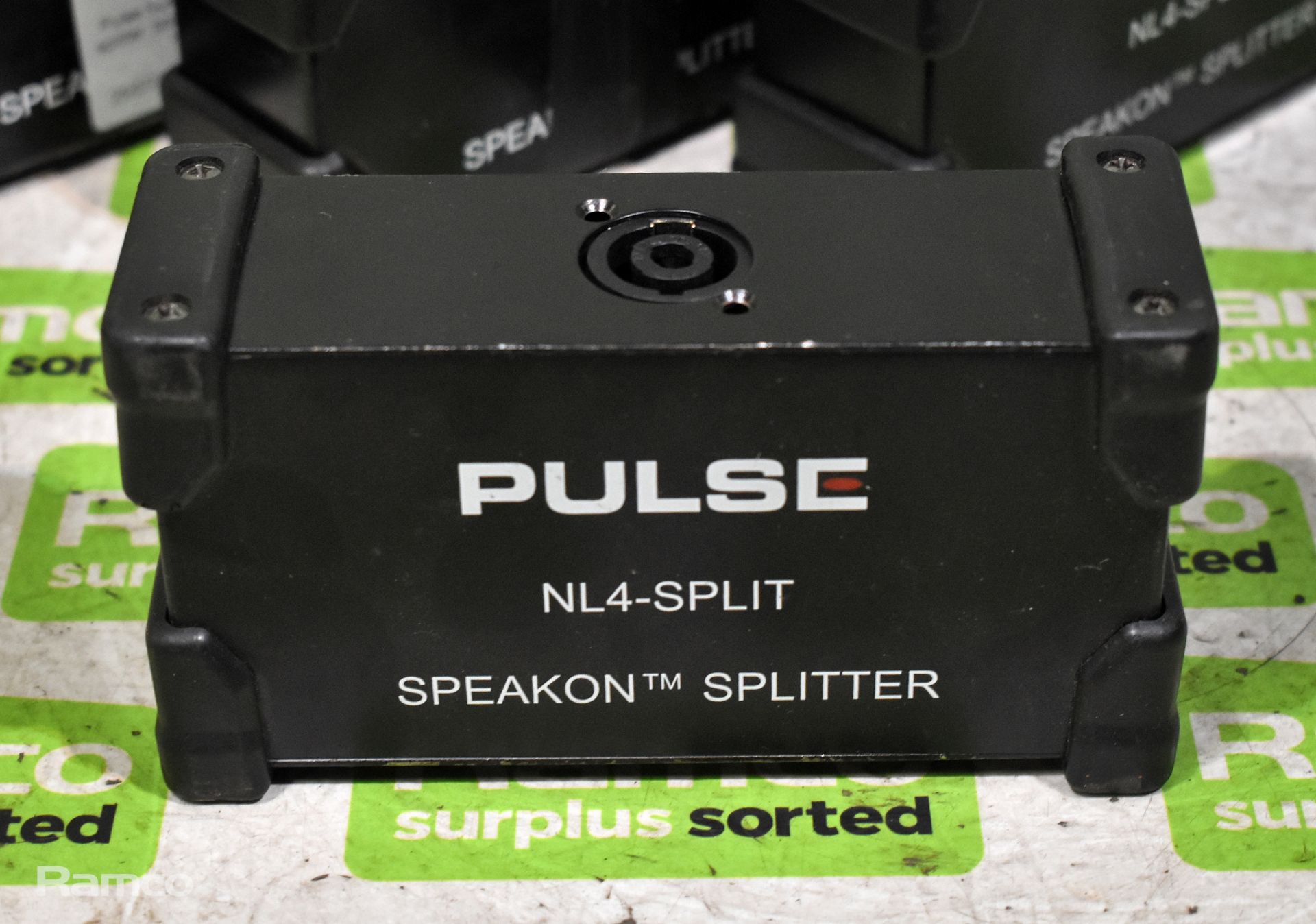 4x Pulse NL4-SPLIT Speakon splitter boxes - L 150 x W 80 x H 50mm - Image 2 of 3