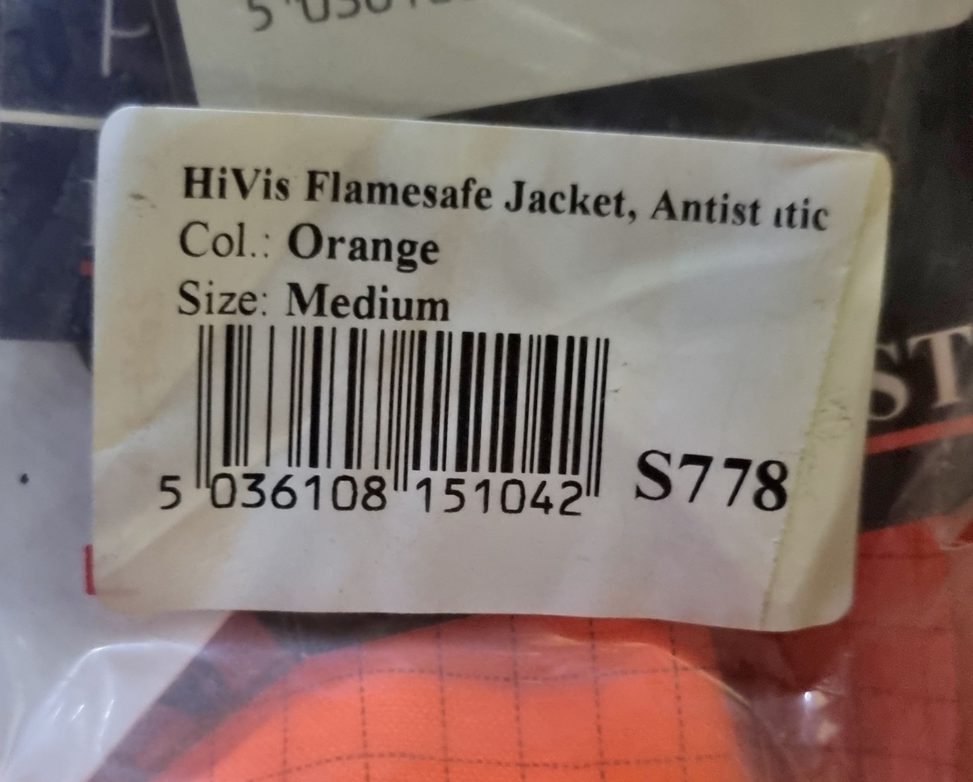 Workwear - Hi-VIs jumpers and flamesafe coats - assorted sizes medium to large - Image 5 of 8