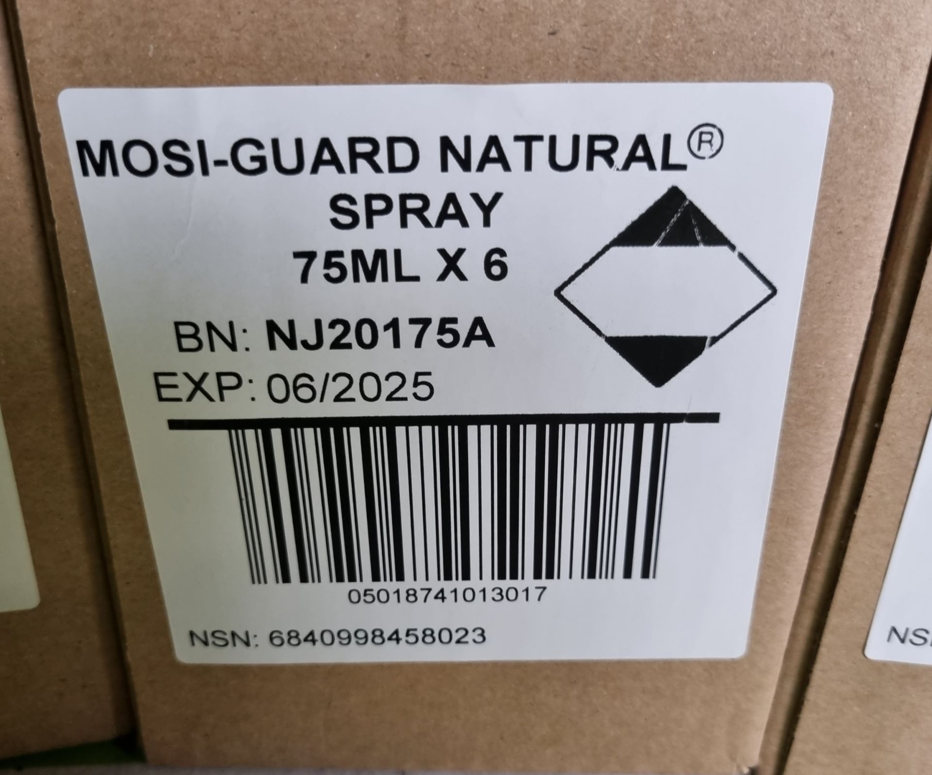 4x boxes of Mosi-Guard Natural Spray 75ml - 6 per box - Bild 2 aus 5