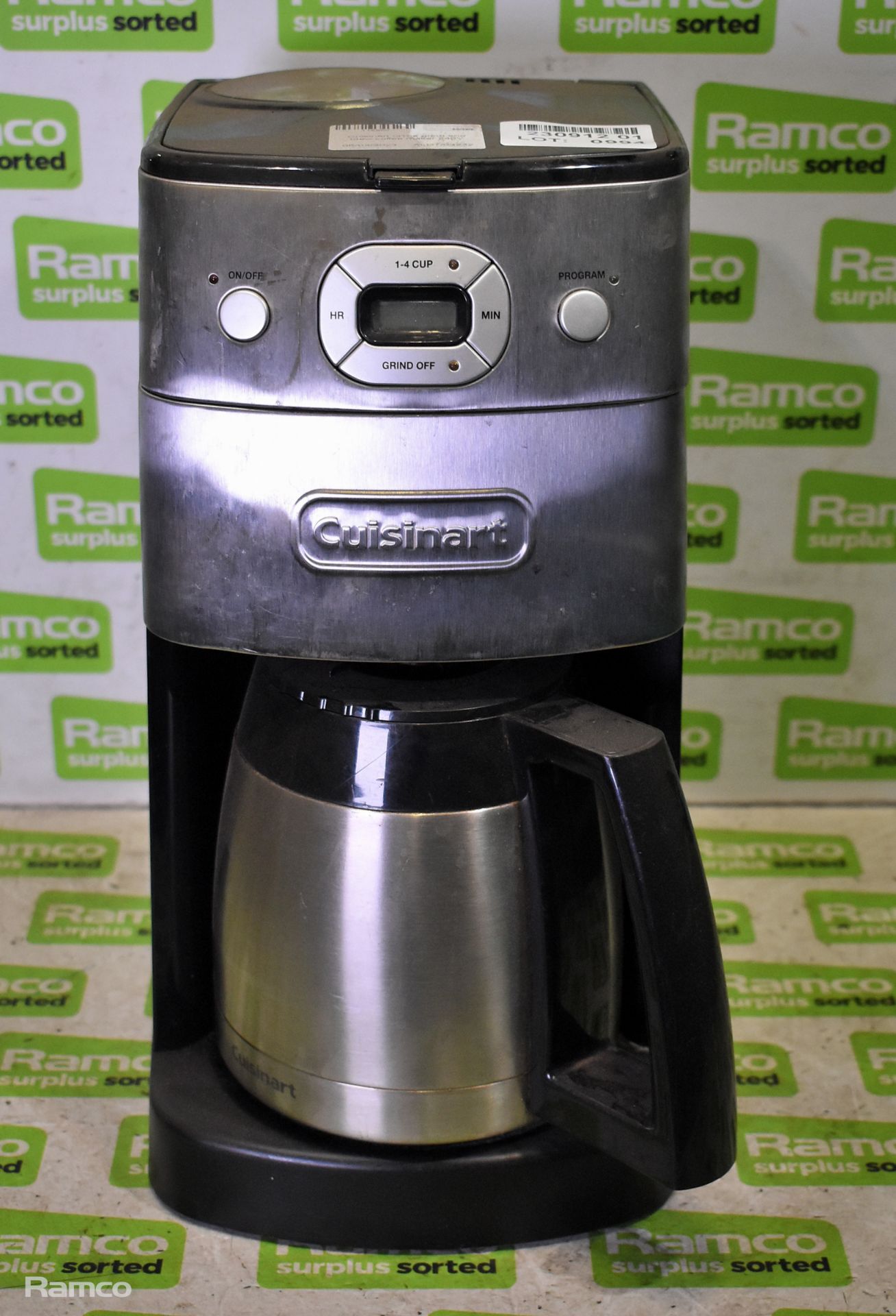 Cuisinart Q15s grind and brew coffee maker 240V