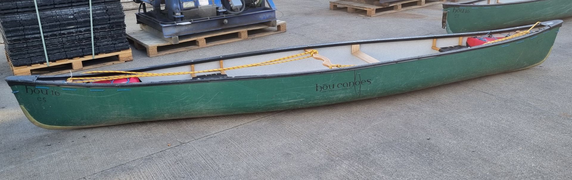 Hou 16 canoe - approx dimensions - 5000 x 930 x 500mm