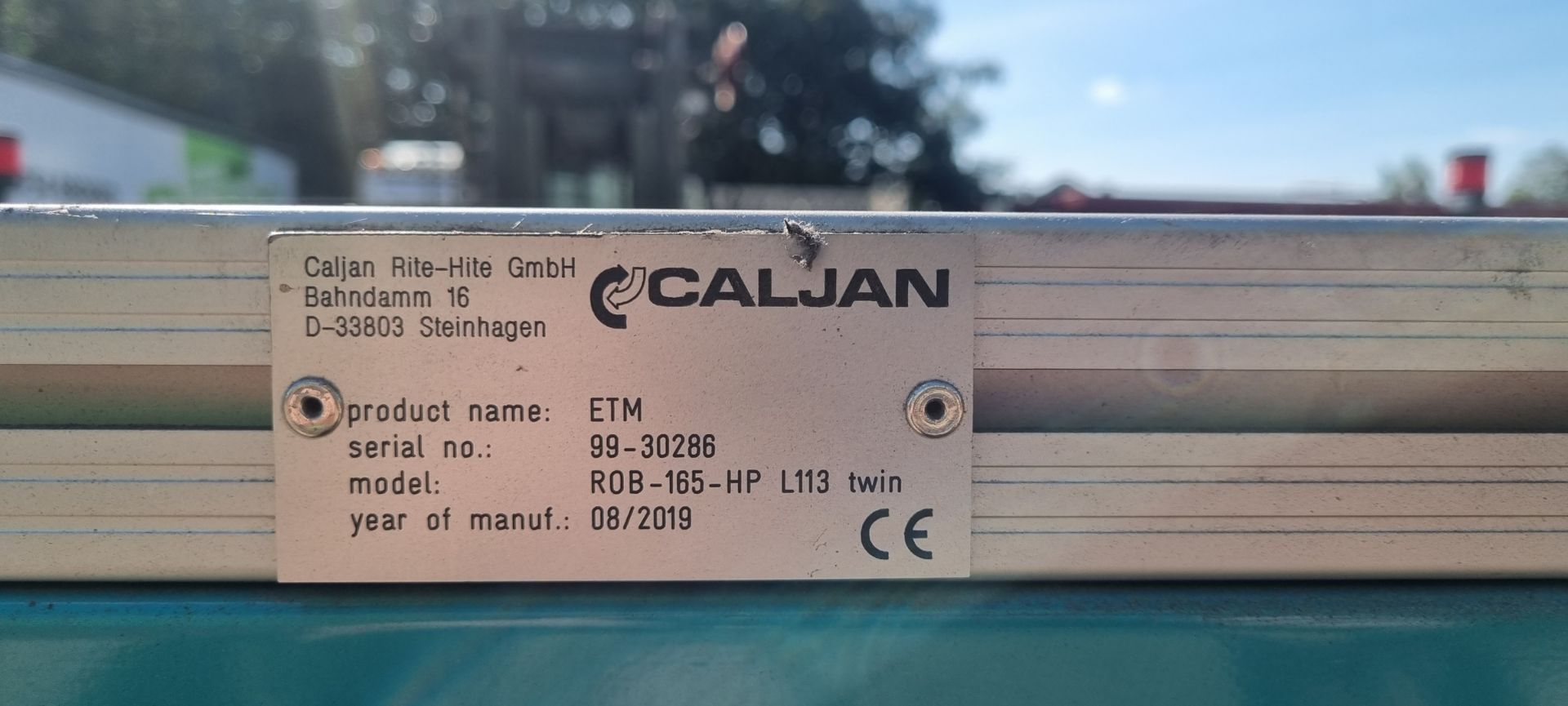 Caljan Rite-Hite ROB-165-HP Automated labelling machine - D.O.M 08/19 - Bild 4 aus 8