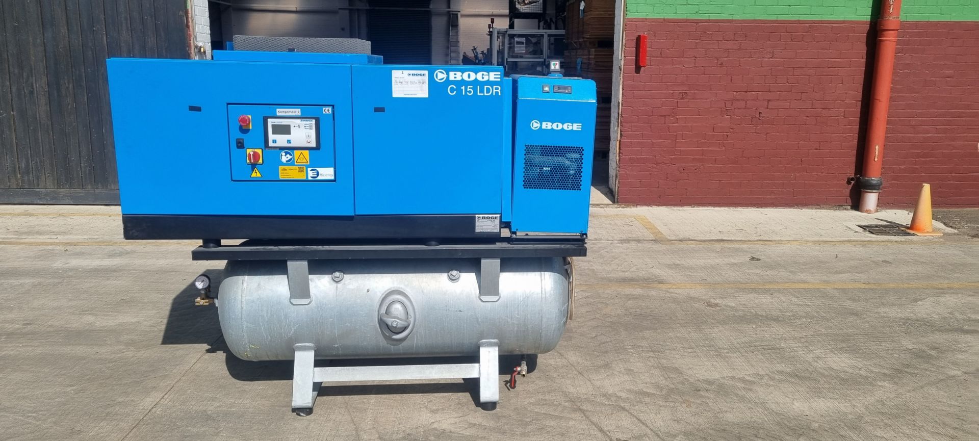 Boge C15LDR-350 Compressor D.O.M 08/19