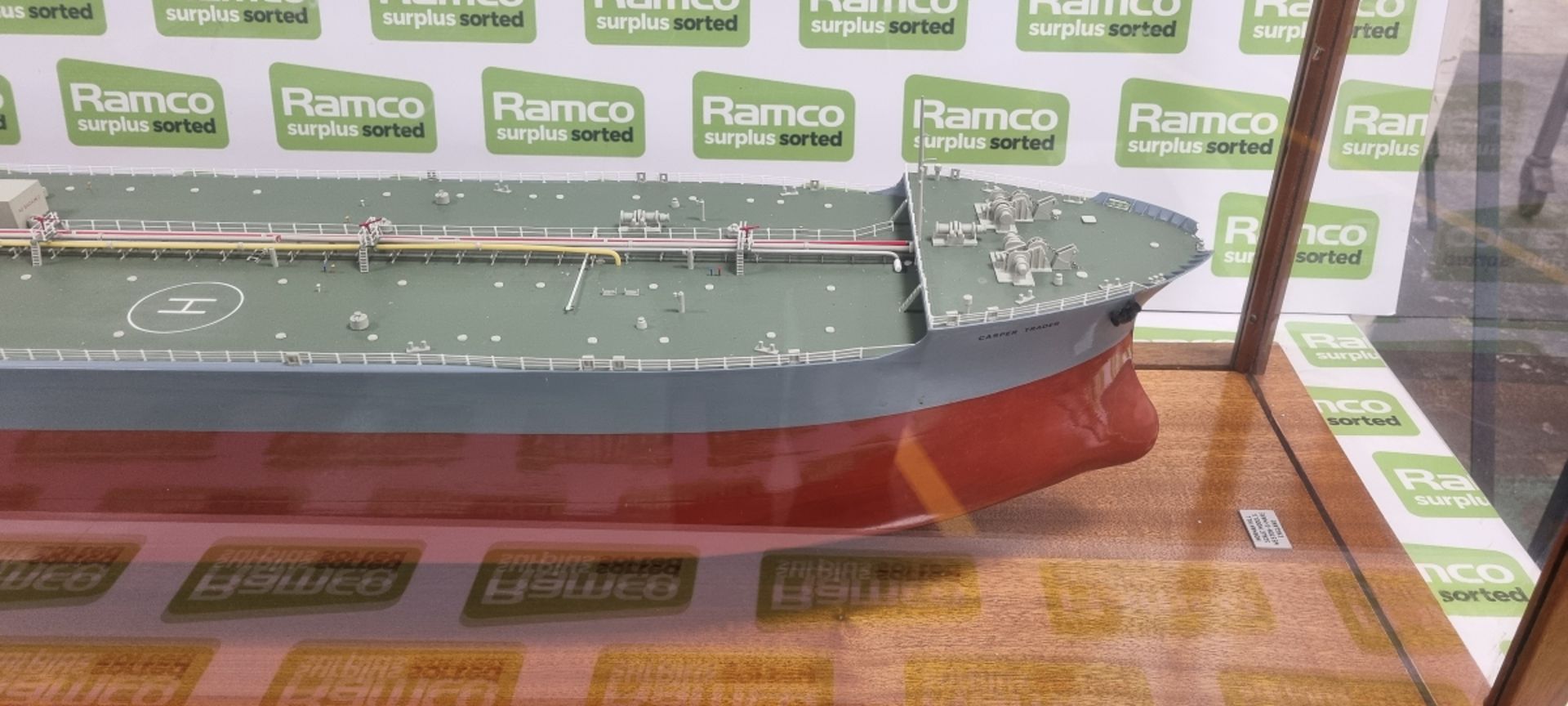 Norman Hill scale model of M.T. Casper Trader Monrovia crude oil tanker - Image 4 of 26