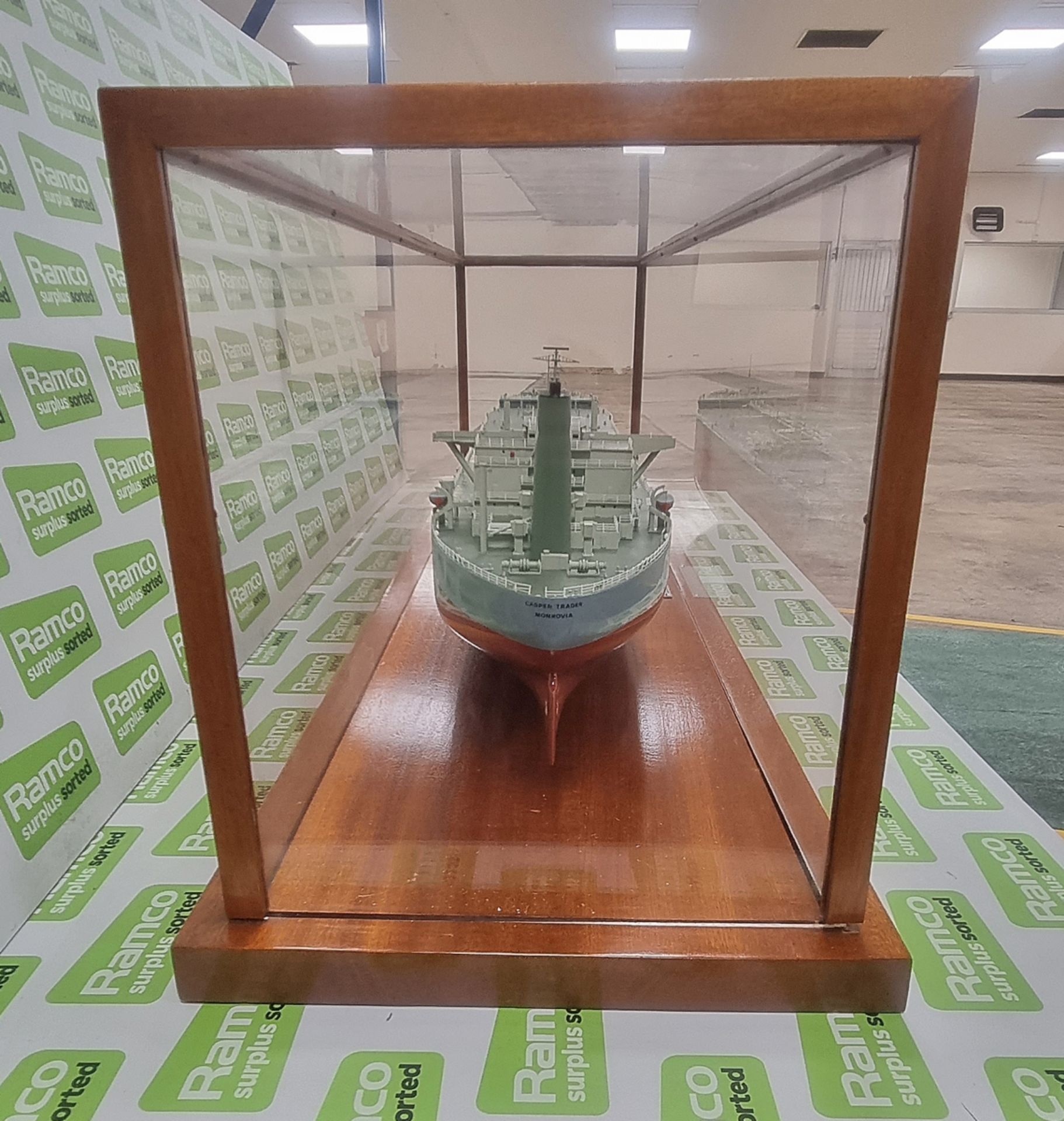 Norman Hill scale model of M.T. Casper Trader Monrovia crude oil tanker - Image 8 of 26