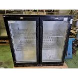 ADEXA LG-208H black back bar chiller 208 ltr - 240V 230W - W 900 x D 540 x H 900 mm