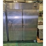 ECO Refrigerazione MIC300ED.0623 stainless steel double door freezer - W 1450 x D 780 x H 2000mm