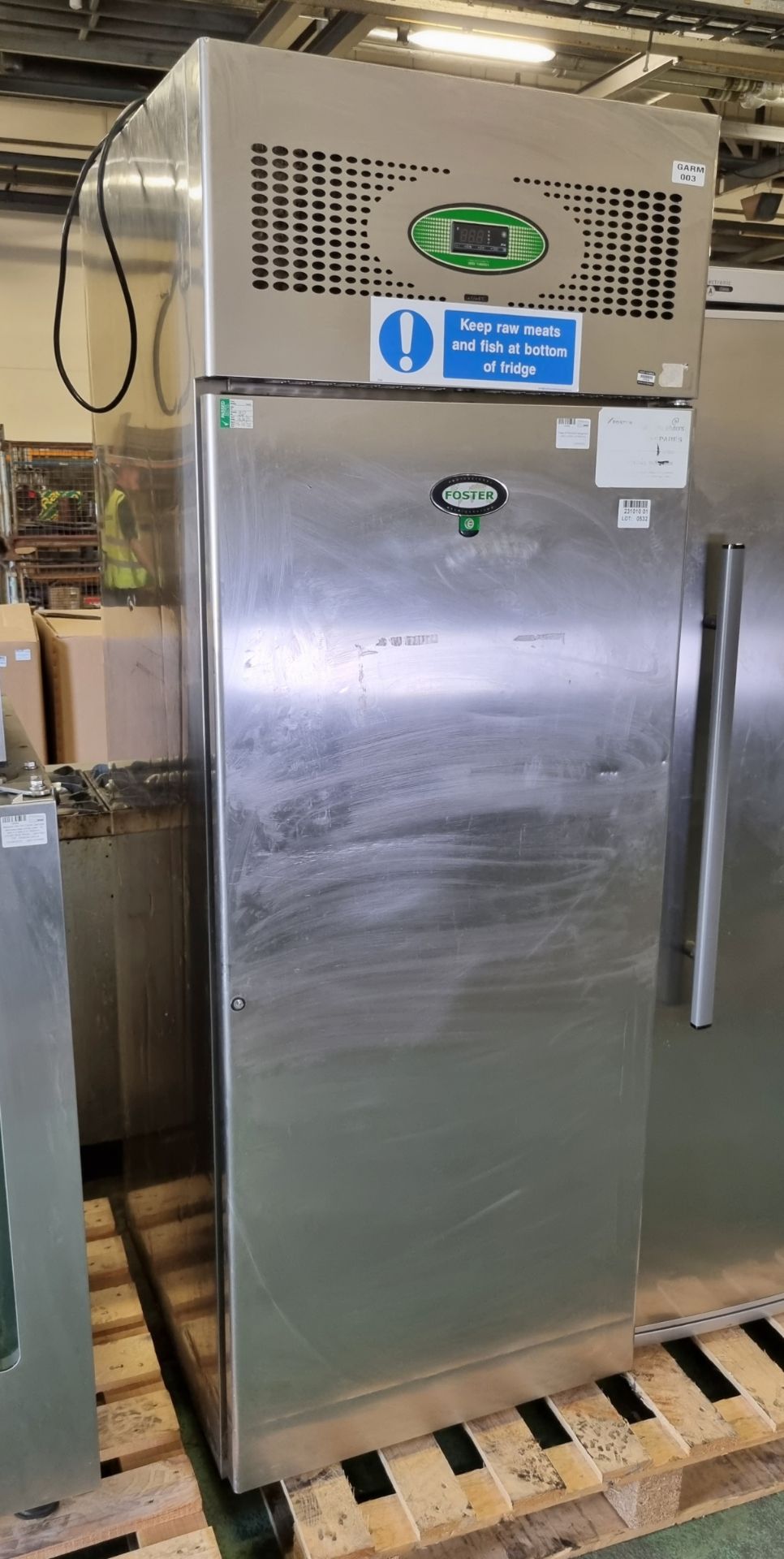 Foster EPSG600H refrigerator L 800 x W 700 x H 1950mm - Bild 2 aus 4