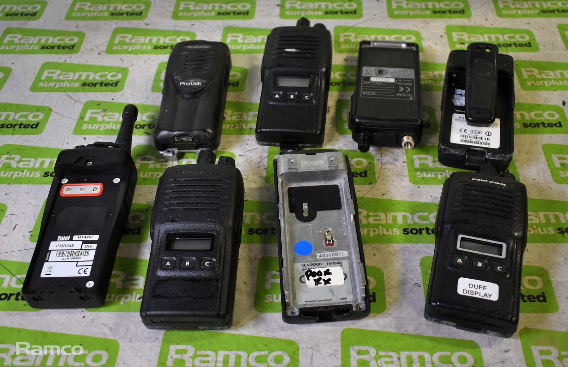 Approx 57x assorted two way radios - 19x Motorola GP900, 19x GP300, 10x Vertex, 1x Icom, 1x Maxon - Image 2 of 6