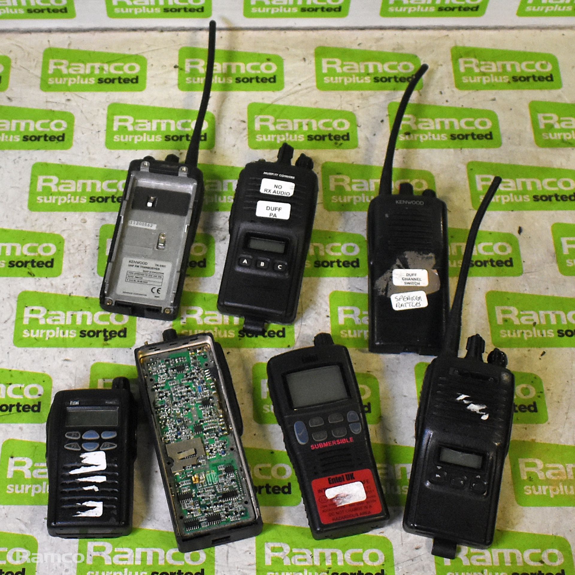 Approx 57x assorted two way radios - 19x Motorola GP900, 19x GP300, 10x Vertex, 1x Icom, 1x Maxon - Image 2 of 6
