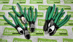 10x Stahlwille side cutter pliers
