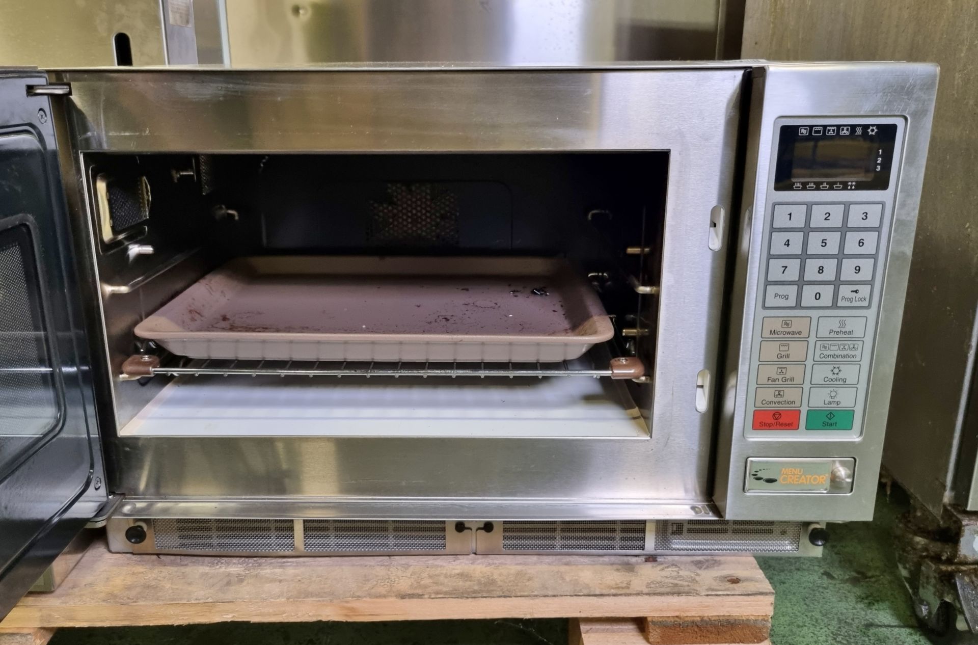 Maestrowave Combi Chef 7 stainless steel combination microwave oven