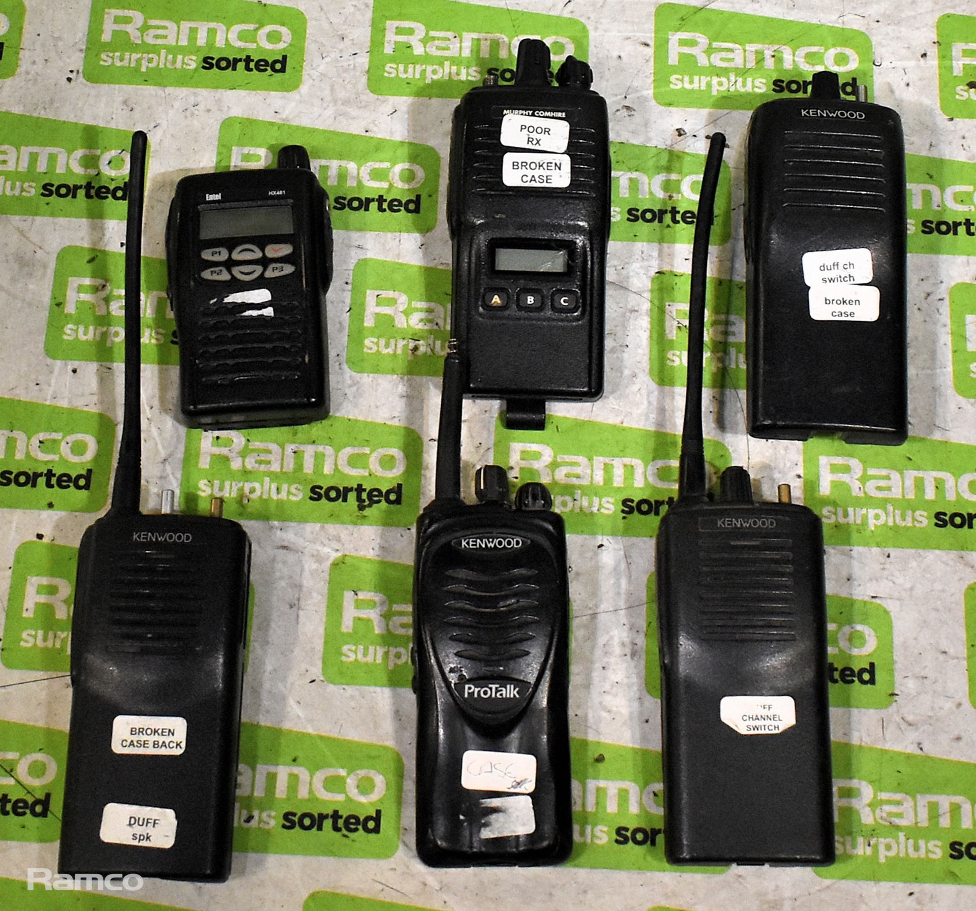 Approx. 57x assorted two way radios - 19x Motorola GP900, 19x GP300, 10x Vertex, 1x Icom, 1x Maxon, - Image 2 of 4