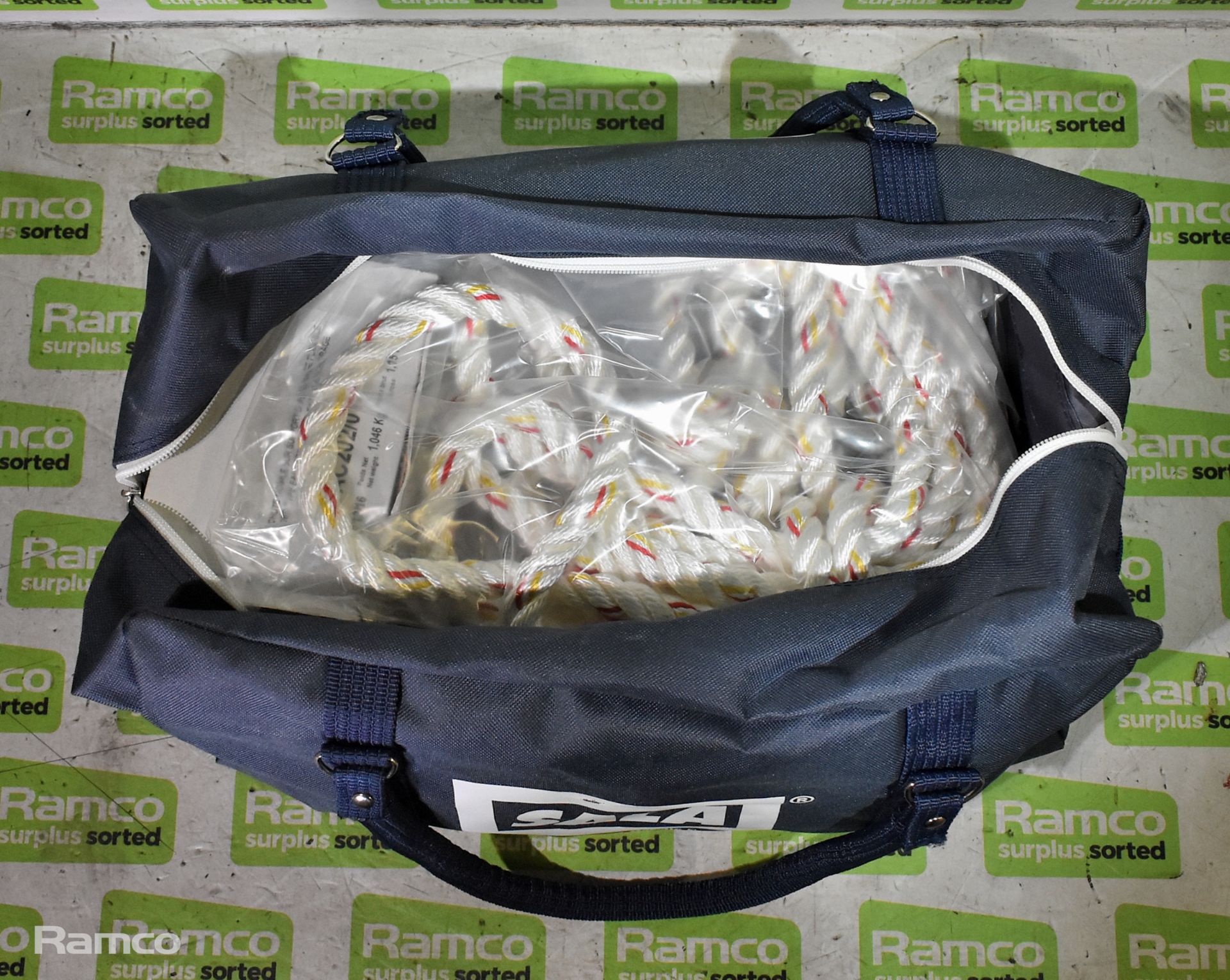 2x Sala harness kits - Sala 1112918 full body harness, 14mm x 5m polyamide rope - Image 5 of 6