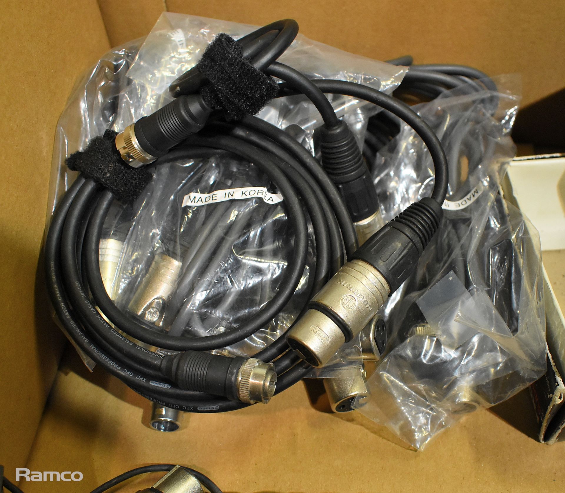 6x microphones with cables - includes Sony ECM-S959C & Sony ECM-50PBW - Image 2 of 6