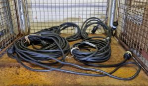 5x 32 amp socapex cables - unknown length