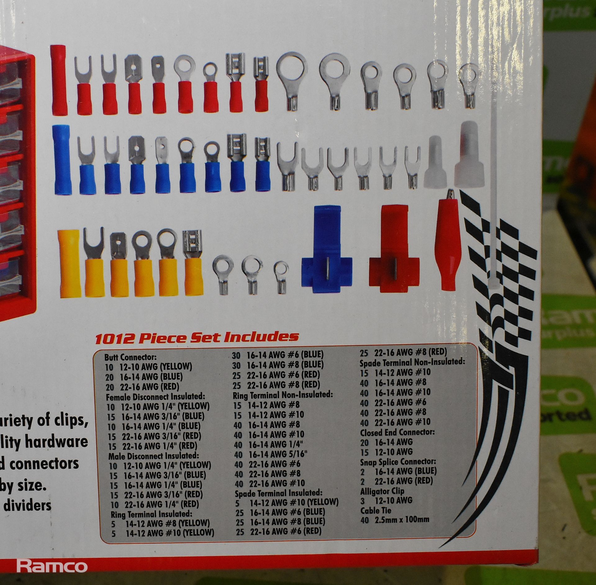 Neilsen CT5143 - 1012 Piece terminal assortment - Bild 3 aus 3