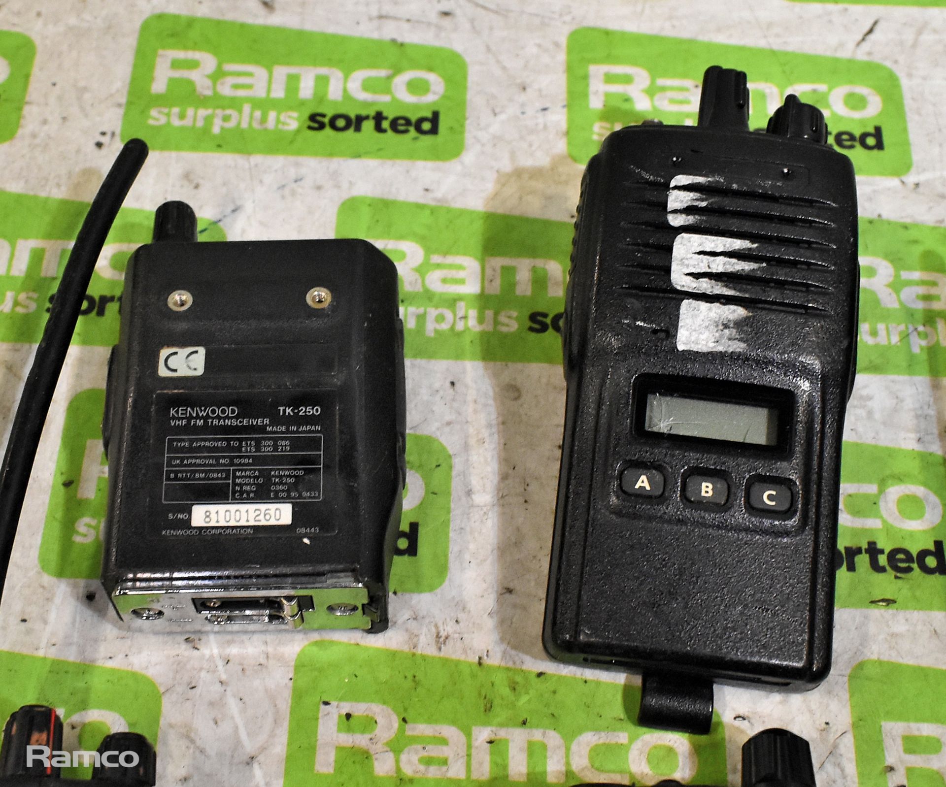 Approx. 57x assorted two way radios - 19x Motorola GP900, 19x GP300, 10x Vertex, 1x Icom, 1x Maxon, - Image 3 of 6