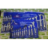 21 piece and 12 piece hilka combination spanners