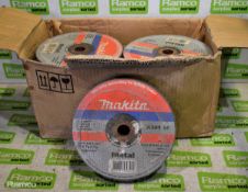 Makita A30T-BF metal grinding discs 180 x 3 x 22.2mm