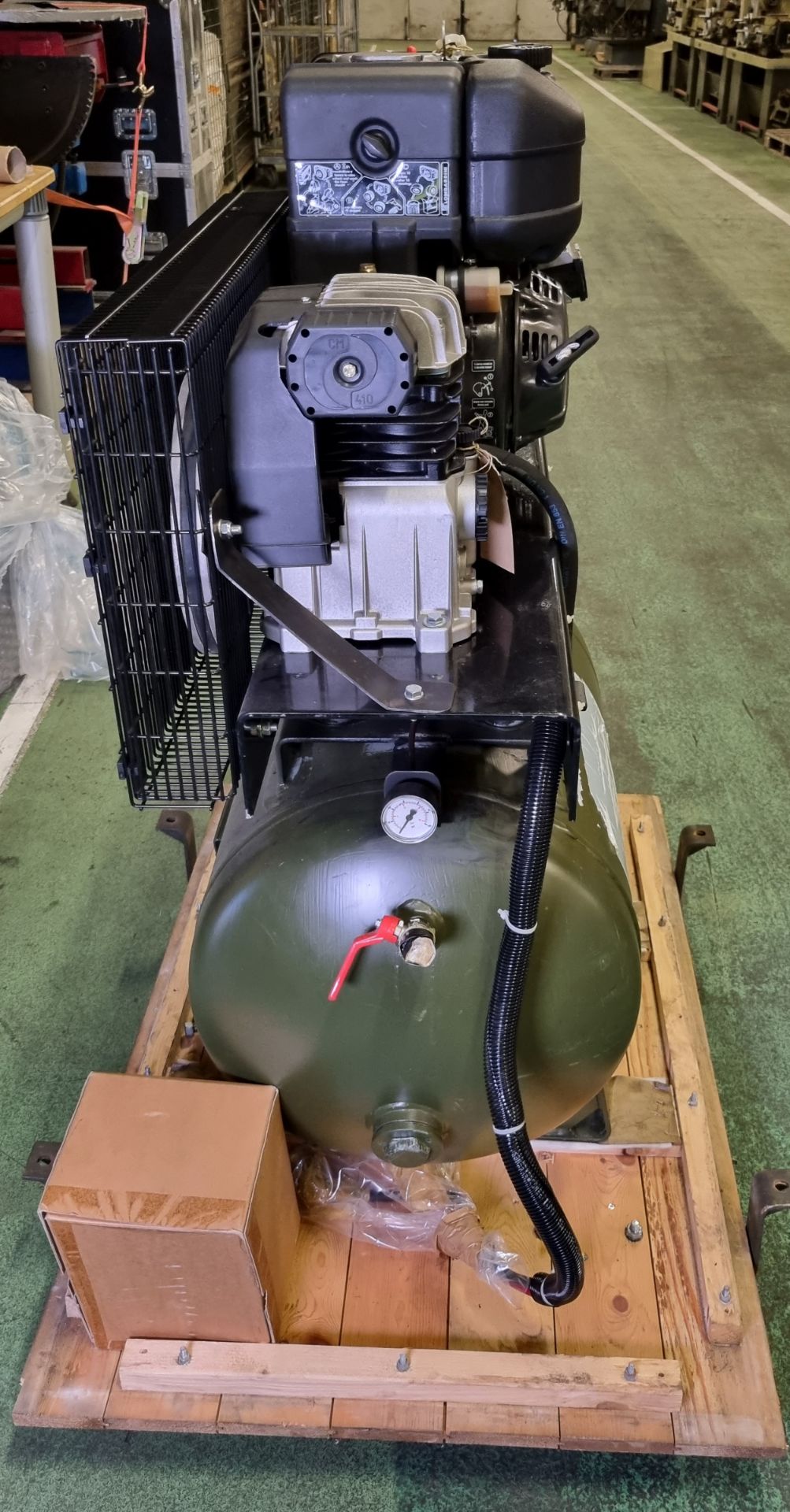 Diesel powered workshop compressor - Lombardini 15 LD 315 diesel engine - Serial No. 5352814 - Image 7 of 15