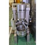 Hobart HSM30-F1E 30L freestanding mixer with 3 mixing attachments - W 670 x D 670 x H 1430mm