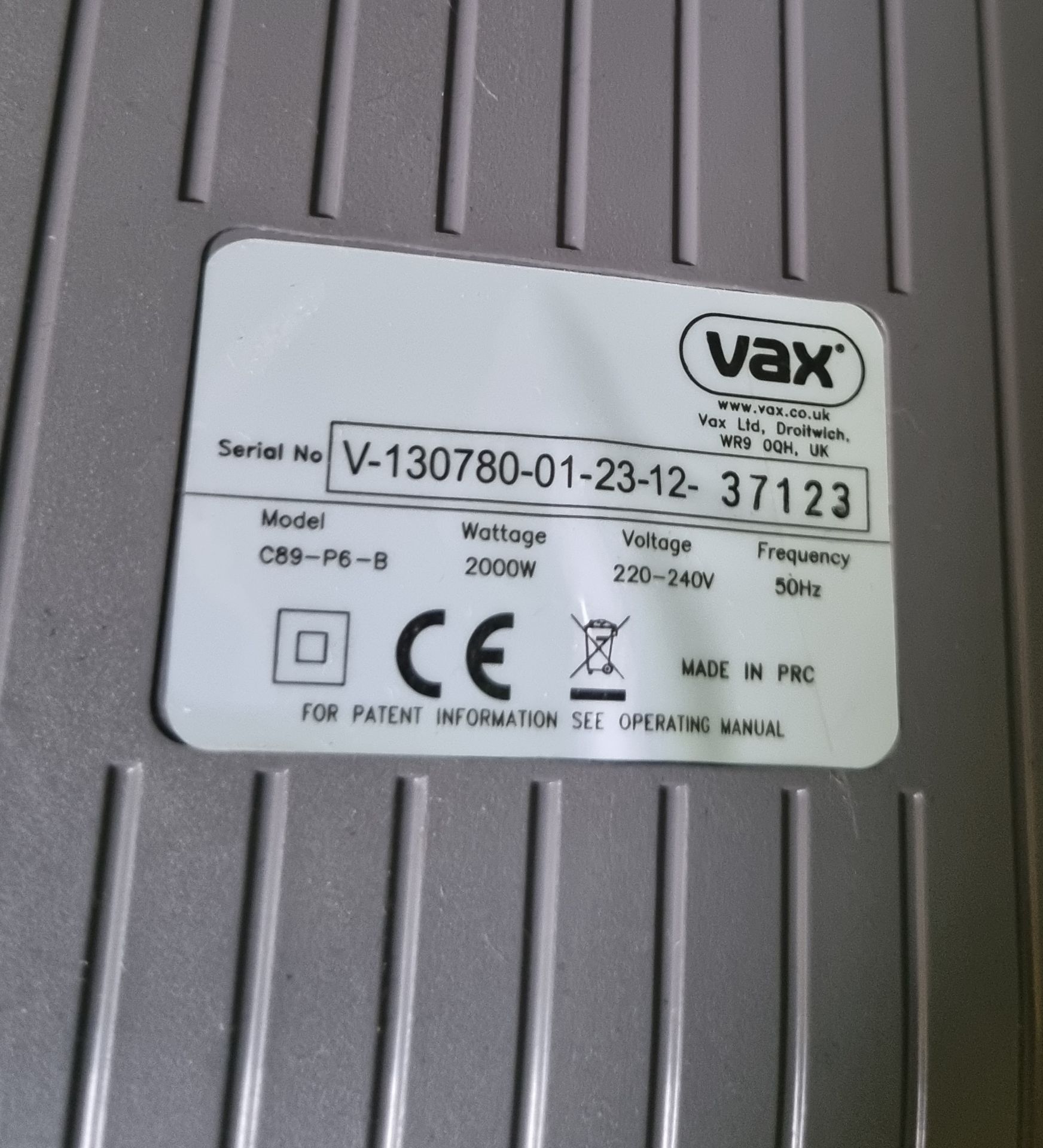 Vax Power6 240V 2000W electric vacuum cleaner - Bild 5 aus 5