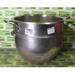 Freestanding mixer mixing bowl - diameter: 400mm - height: 340mm