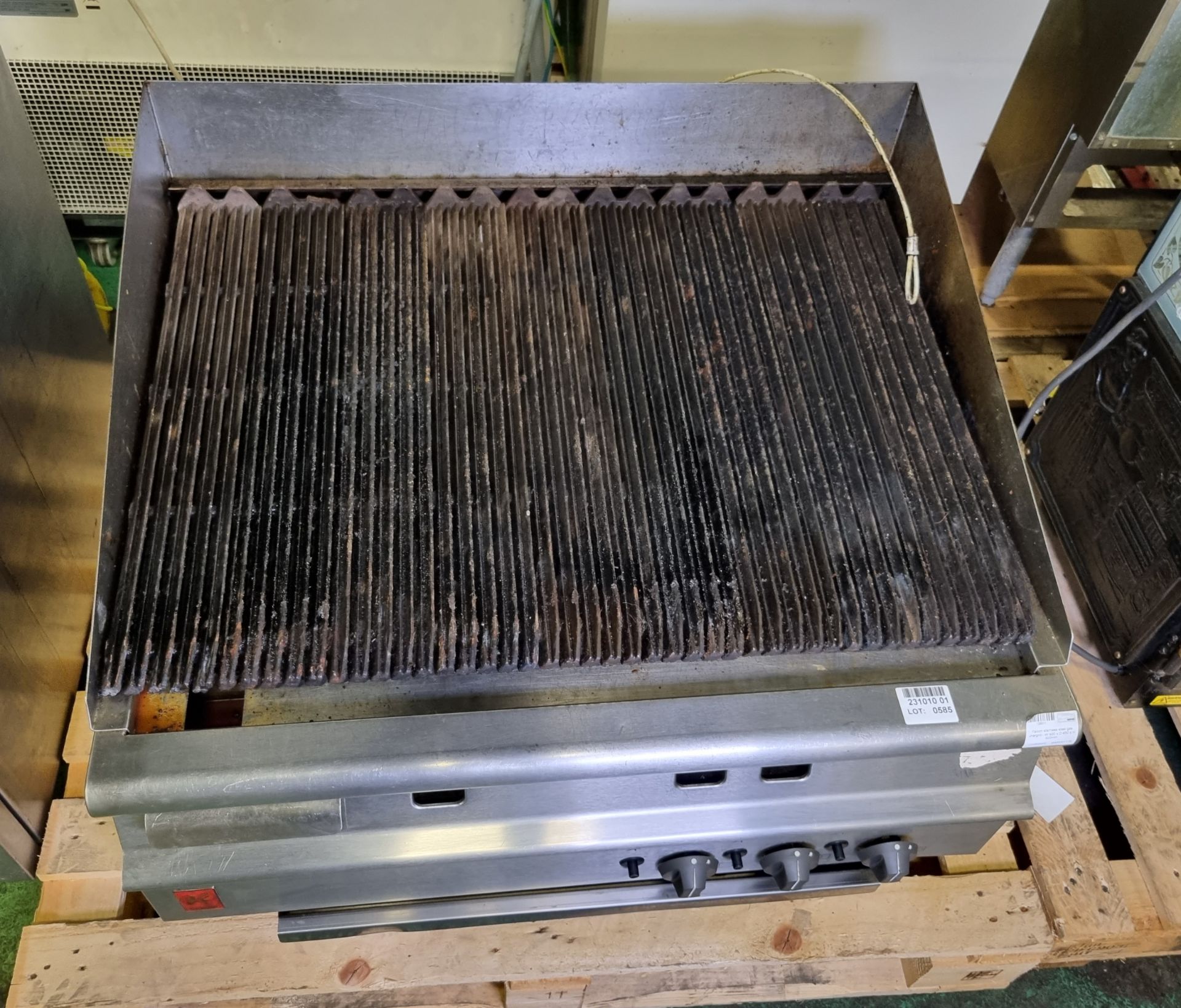 Falcon stainless steel gas chargrill - W 920 x D 850 x H 600mm - Bild 2 aus 4