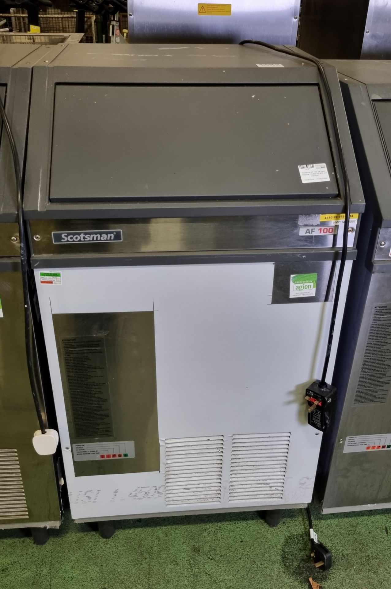 Scotsman AF 100 ice flaker machine - W 600 x D 620 x H 1050mm