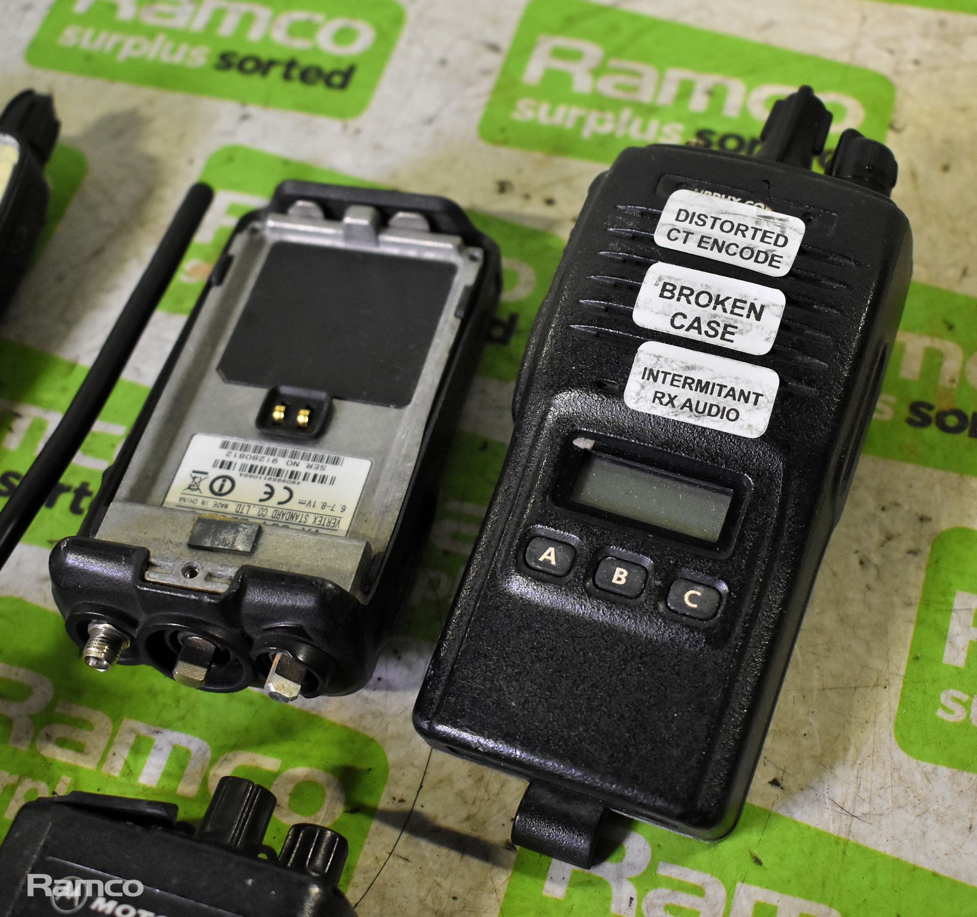 Approx 57x assorted two way radios - 19x Motorola GP900, 19x GP300, 10x Vertex, 1x Icom, 1x Maxon - Image 6 of 6