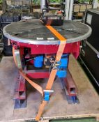 MG Welding Plant Ltd WHP-10+FA 1 tonne welding positioner turntable
