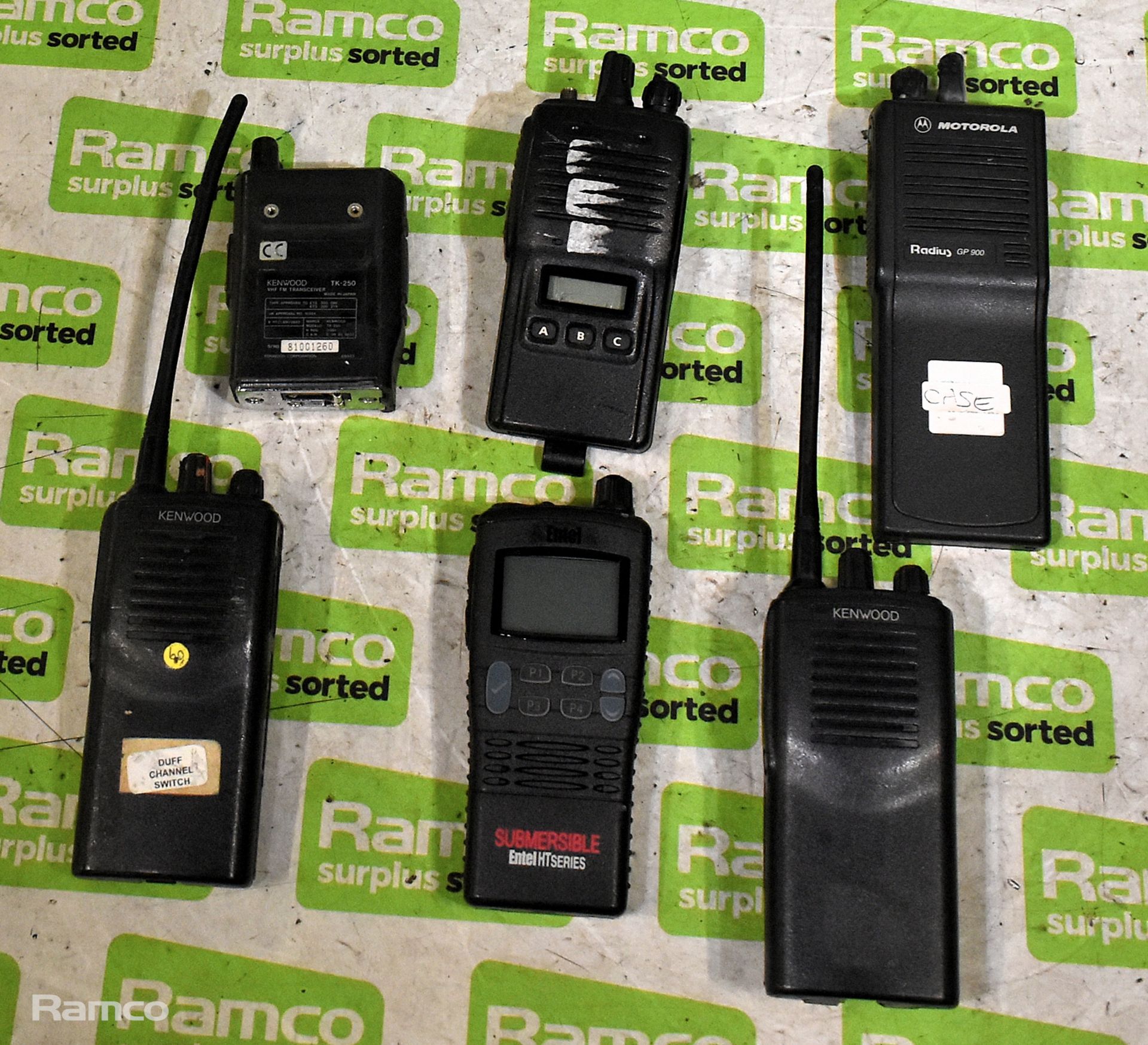 Approx. 57x assorted two way radios - 19x Motorola GP900, 19x GP300, 10x Vertex, 1x Icom, 1x Maxon, - Image 2 of 6